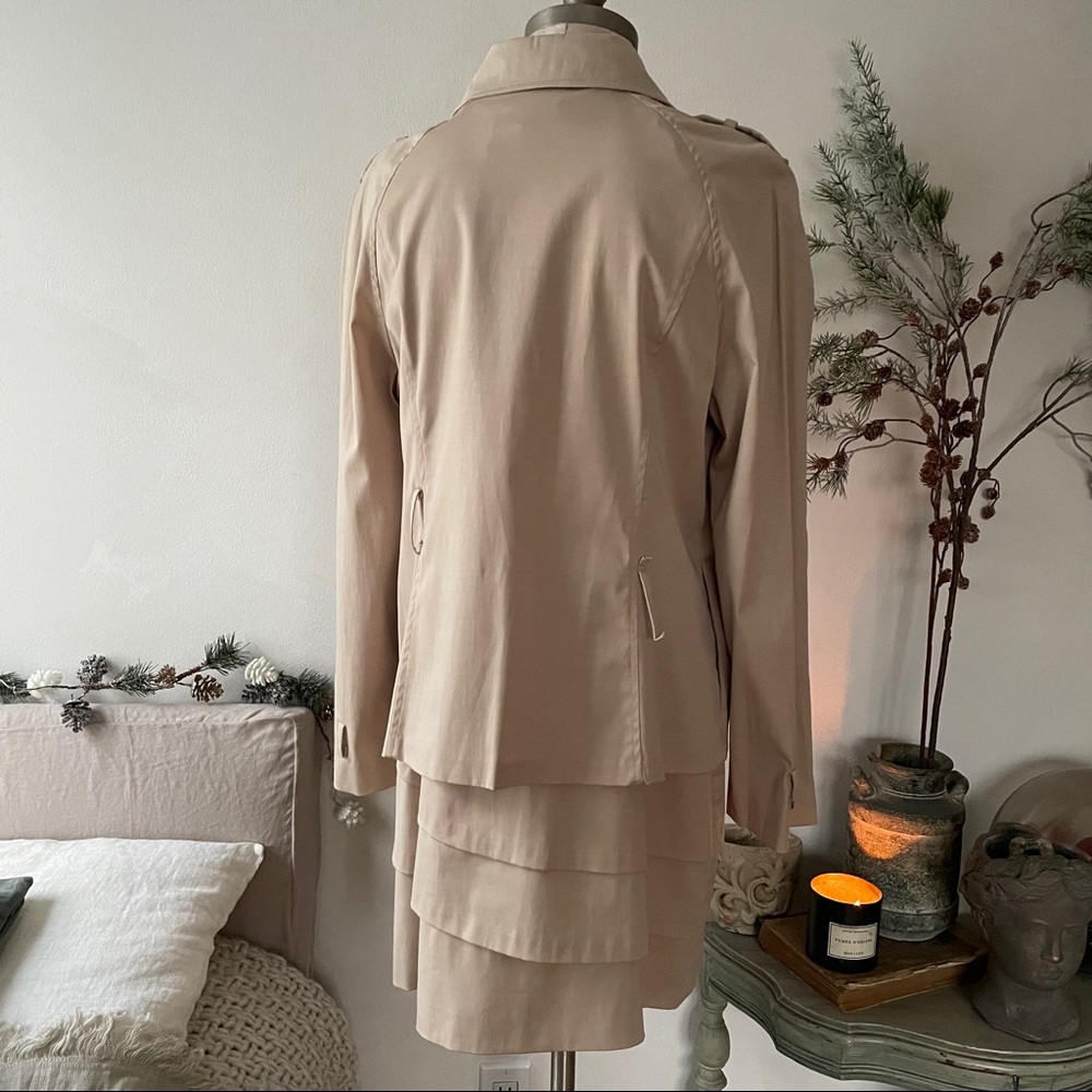 NWT Michael Kors trench coat sz 10 - Picture 5 of 11